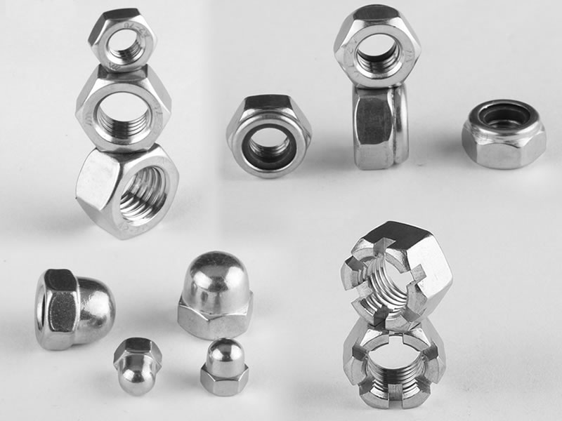 Tuercas de Acero Inoxidable